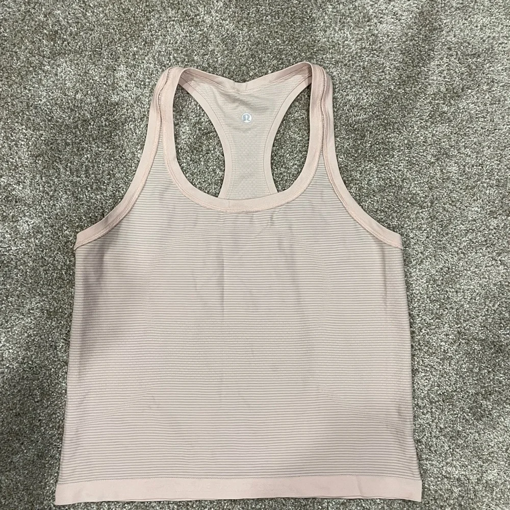 Lululemon Athletica Blush Racerback Tank